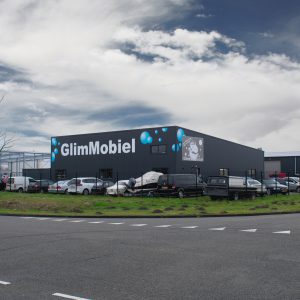 Glimmobiel Stadskanaal buitenkant pand